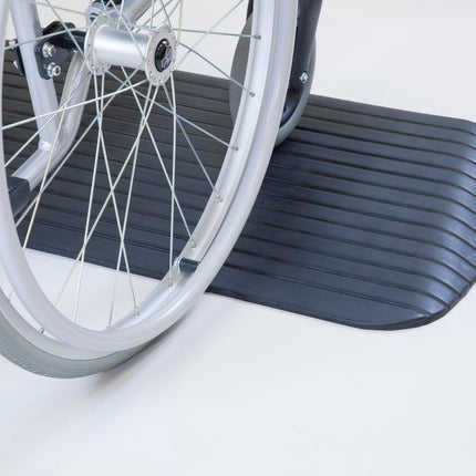 Ramp People gumijas sliekšņa rampa ratiņkrēsliem un skrejriteņiem 25 mm - 100 mm (100 mm augsta) piekļuves rampas apmales rampa sliekšņa rampa