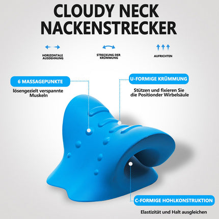 Reiteag Cloudy Neck Original, kakla nestuves ortopēdisko testu uzvarētājs, kakla nestuves, augstākās kvalitātes kakla kupra korekcijas spilvens, kakla mākonis mazina locītavu sāpes un koriģē stāju