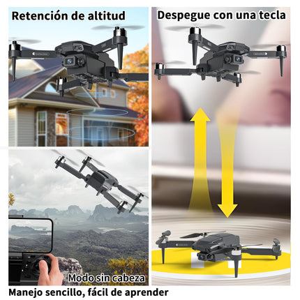 S508 drons ar 720P HD kameru, 90° regulējamu objektīvu, salokāms FPV drons pieaugušajiem un iesācējiem, WiFi lietotne, 3D apgriešana, automātiska noturēšana, optiskā plūsmas pozicionēšana, ceļa punktu lidojums
