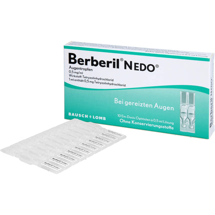 BERBERIL N EDO acu pilieni 10 x 0,5 ml