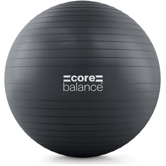 Core Balance, sprādziendroša vingrošanas bumba - fitnesam, jogai, grūtniecēm - 55 cm, 65 cm, 75 cm, 85 cm - komplektā. gaisa sūknis