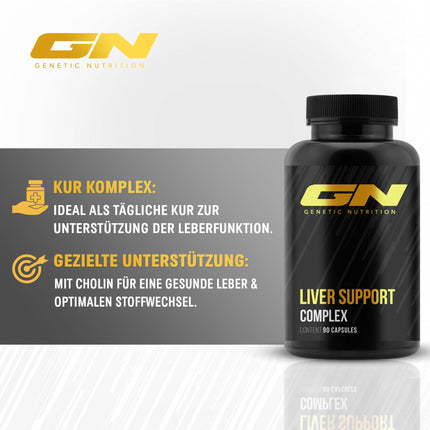 Aknu dziedināšanas komplekss – augsta deva ar 300 mg piena dadža (80% silimarīna) un 150 mg kurkumas – ar holīnu aknu darbības atbalstam – vegāns un laboratoriski pārbaudīts – 120 kapsulas – GN Laboratories