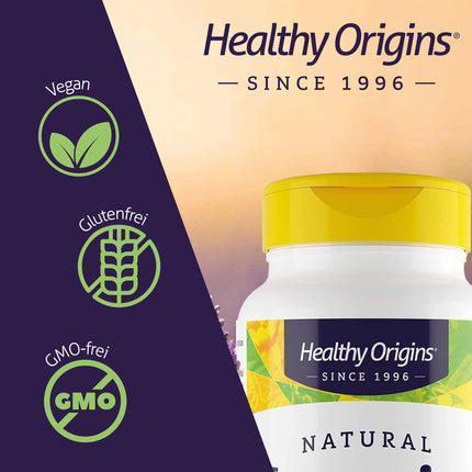 Healthy Origins, citikolīna CDP-holīns ar kognizīnu, 60 vegānas kapsulas, 250 mg citikolīna vienā devā, bez glutēna, bez sojas, bez ĢMO, bez garšas