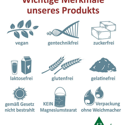 MSM Dr. med. Mihalziks | Dienas deva - augstas kvalitātes organiski saistīts sērs [1200 mg] | 100% tīrs metilsilfonilmetāns - 100 kapsulas - bez piedevām - no BIOTIKON®