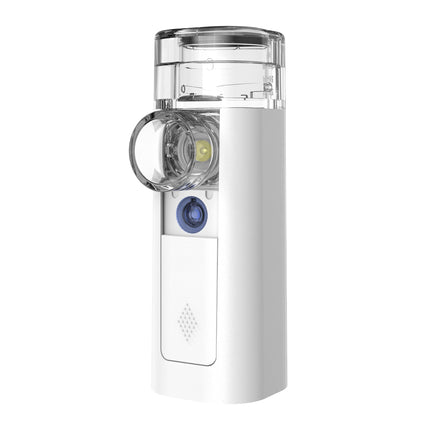 mini Air 360+ izplata OMRON | Pārnēsājams, kluss inhalators pieaugušajiem un bērniem | Inhalators, ieskaitot divas maskas + iemutni | Atvieglojums no klepus un saaukstēšanās | Uzlāde ar Micro USB