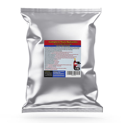 Pilnvērtīgas rauga barības vielas spirta fermentācijai, 1 kg iepakojumā
