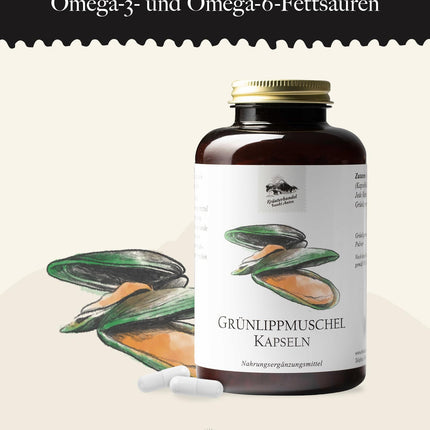 Zaļlūpu mīdiju kapsulas, 300 kapsulas 3-5 mēnešiem, uztura bagātinātājs ar zaļlūpu mīdiju koncentrātu, 500 mg vienā kapsulā, augstākā kvalitāte