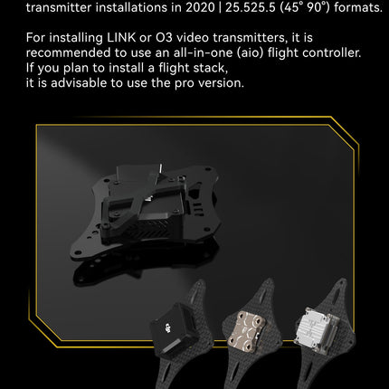 Bee35 3,5 collu Cinewhoop FPV drona rāmis - Pro versija 4S 6S rāmja komplekts, kas ir saderīgs ar DJI O3 Air Unit FPV VTX, dažādām lidojuma vadības sistēmām