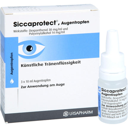 SICCAPROTECT acu pilieni 3 x 10 ml