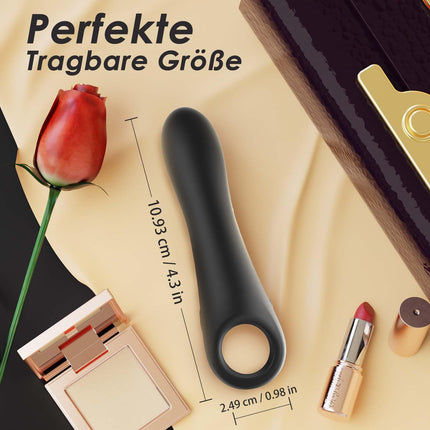 Vibrācijas efekts sievietēm, dildo vibrators, seksa rotaļlieta sievietēm un pāriem, ekstremāls sekss - pārnēsājams masāžas nūjiņš sieviešu seksam ar 10 režīmiem, spēcīgi un klusi vibratori sievietēm, G-punkta klitora stimulēšanai