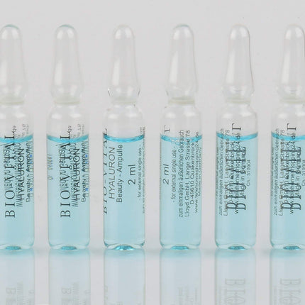 BIO-VITAL Hyaluron Cosmetic 15 ampulas pa 2 ml hialuronskābes