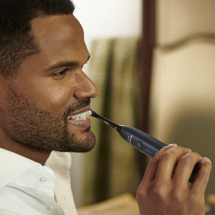 Philips Sonicare Original A3 Premium All-in-One standarta Sonic zobu birstes uzgaļi - 2 gab. iepakojumā, melnā krāsā (modelis HX9092/11)