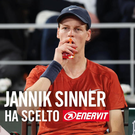 Enervit Enervitene Sport garšas aveņu ar kofeīnu iepakojums, 24 gēli pa 25 ml