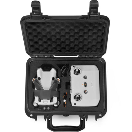 LEKUFEE mazs, ūdensnecaurlaidīgs, ciets maciņš DJI Mini 4 Pro dronam un DJI Mini 4 drona piederumiem (tikai maciņš) (nav paredzēts DJI RC 2)