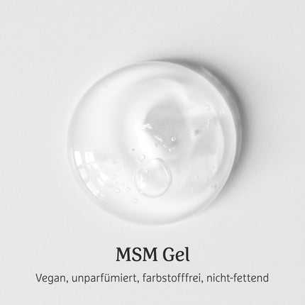 MSM gels sejai un ķermenim - 200 ml - bez smaržvielām un krāsvielām - MSM losjons bez nātrija benzoāta - augstas kvalitātes MSM sērs no ASV