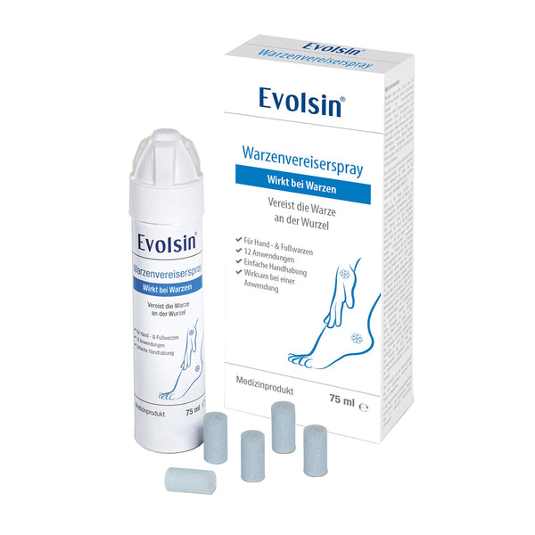 Evolsin® kārpu saldētava parastajām kārpām un vībotnēm | Kārpu sasaldēšana higiēniska un droša | Kārpu līdzeklis