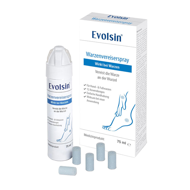 Evolsin® kārpu saldētava parastajām kārpām un vībotnēm | Kārpu sasaldēšana higiēniska un droša | Kārpu līdzeklis