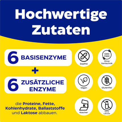 Enzymedica - gremošanas sistēmai paredzēta, ātras darbības enzīmu formula, kas mazina gāzu veidošanos un vēdera uzpūšanos, uzlabo barības vielu uzsūkšanos un enerģijas līmeni, bez glutēna, bez piena produktiem, veģetārs, 180 kapsulas