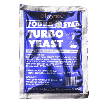 Turbo raugs VODKA STAR – Alcotec Turbo raugs degvīns raugs degvīns destilācija fermentācija raugs degvīns hooch spirts spirta mērītājs …