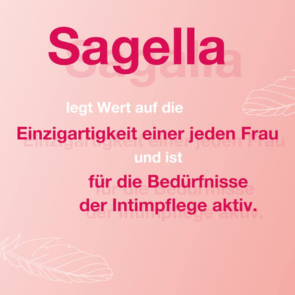SAGELLA poligyn - Comfort 50 Plus: intīmās zonas mazgāšanas losjons ar kumelīšu ekstraktu un bisabololu, intīmai kopšanai no menopauzes, 500 ml