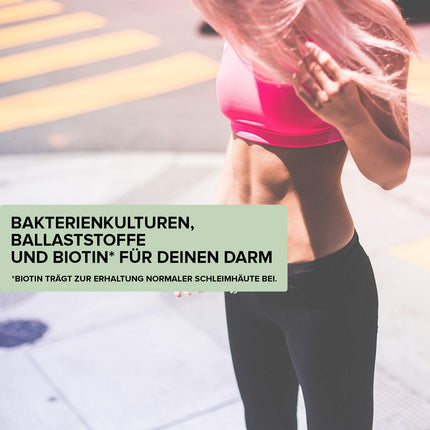 edubily nutrition® zarnu floras komplekss - rezistents dekstrīns ar biotīnu un 7 baktēriju kultūrām. L. plantarum, L. reuteri, S. thermophilus, B. lactis, B. longum, B. infantis &amp; B. adolescentis - 250g