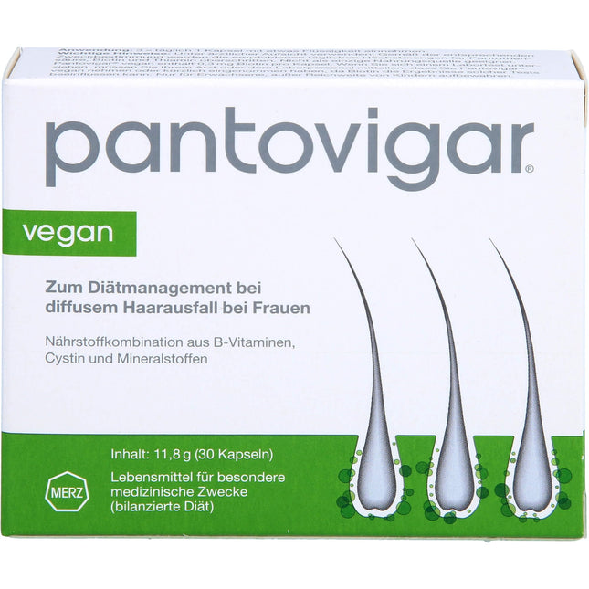 Pantovigar vegāniskās kapsulas 30 gab.