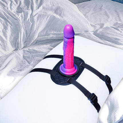 PU piesūcekņa dildo turētājs, regulējama ādas seksa siksniņa piestiprināšanai pie spilveniem vai mēbelēm, seksa šūpoles, seksa krēsls, dildo turētājs, dildo mašīna, pieaugušo seksa rotaļlieta ar piesūcekņa dildo un pamatni