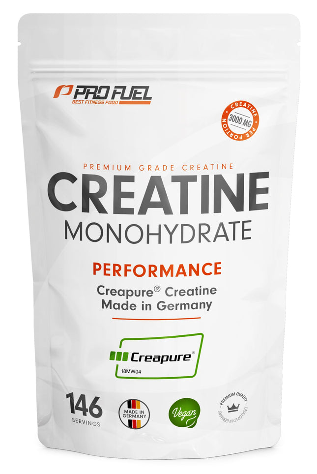 Creapure® kreatīna monohidrāta pulveris 500 g – augstākās kvalitātes kreatīns no Vācijas – īpaši augsta deva fitnesa un spēka treniņiem – augstas kvalitātes kreatīns 100% ražots Vācijā – laboratoriski pārbaudīts un 100% vegāns