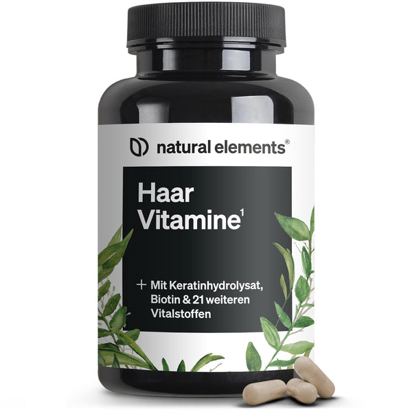 Matu vitamīni – 180 kapsulas – Augstā koncentrācijā ar keratīna hidrolizātu, biotīnu, selēnu, cinku, prosas ekstraktu, B vitamīniem un citām vielām – matiem, ādai un nagiem* – Ražots Vācijā un laboratorijā pārbaudīts