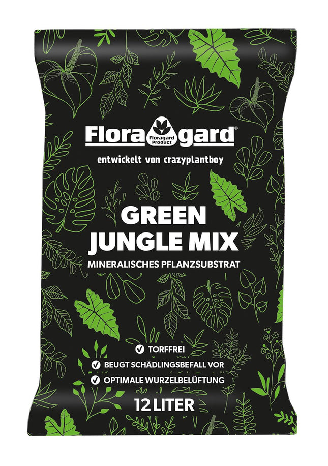 Floragard Green Jungle Mix - minerālais augu substrāts - 1x12 litri
