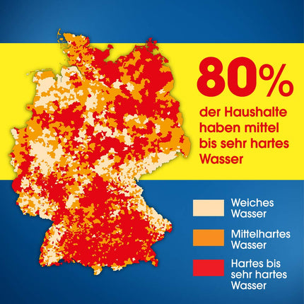 Calgon 4-in-1 Power Tabs – Ūdens mīkstinātājs pret kaļķakmeni, netīrumiem un koroziju veļas mašīnā – Novērš nepatīkamas smakas – 1 x 47 tabletes