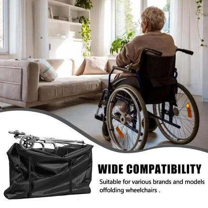 Ratiņkrēslu transportēšanas soma, 600D transportēšanas soma rollatoram, 110x74x28cm ratiņkrēslu ceļojumu soma, liela transportēšanas soma rollatoram, staigulīšiem un transportēšanas krēsliem, snovborda soma, e-skūtera soma
