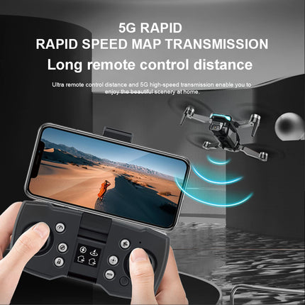 Gleto GPS drons ar 4K dubultkameru pieaugušajiem, profesionāli droni ar bezsuku motoru, 60 minūšu ilgs lidojuma laiks, automātiska atgriešanās mājās, sekojiet man, RC kvadrokopters iesācējiem