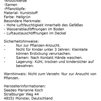 Seedeo® audzēšanas komplekts milzu bambusam (Dendrocalamus gigantea) 60 sēklas