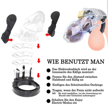 BDSMYEE dzimumlocekļa būris ar elektrošoku, šķīstības būris vīriešiem, seksa rotaļlieta vīriešiem, novērtējums vīriešiem, šķīstības būris vīriešiem, ekstrēma dzimumlocekļa būra šķīstības josta vīriešiem (caurspīdīga)