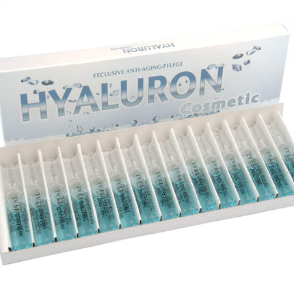 BIO-VITAL Hyaluron Cosmetic 15 ampulas pa 2 ml hialuronskābes
