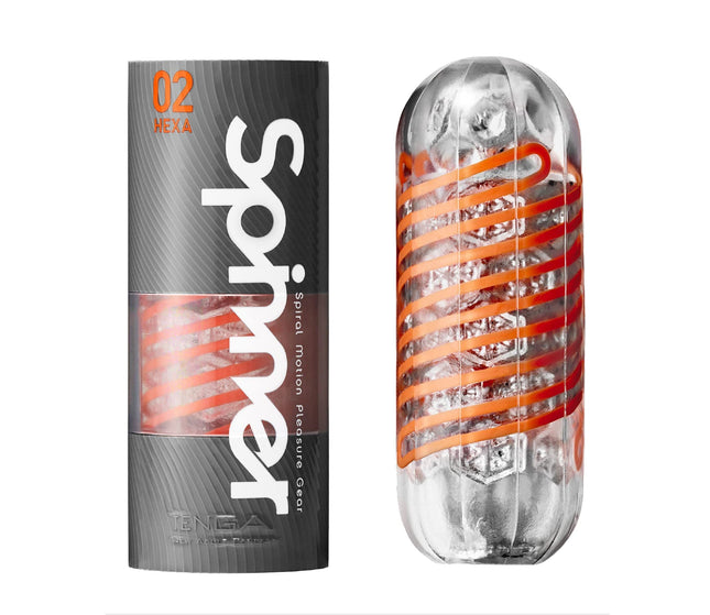 TENGA Spinner atkārtoti lietojams masturbācijas palīglīdzeklis vīriešiem, sarkans, 1 gab. (1 iepakojums)