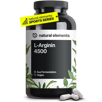 L-arginīns – 365 kapsulas – augsta deva: 4500 mg vegāna L-arginīna hidrohlorīda vienā dienas devā (3750 mg tīra L-arginīna) – augsta deva – ražots Vācijā un laboratorijā pārbaudīts
