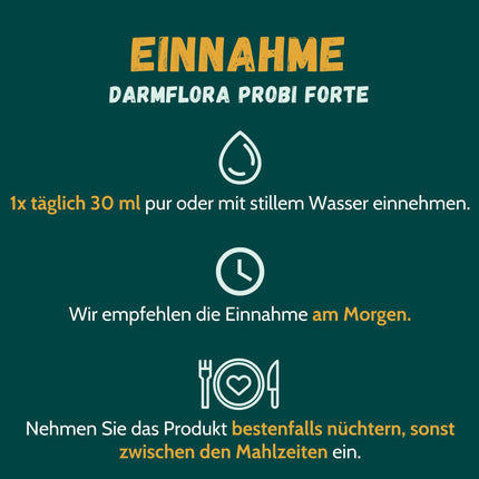 Zarnu floras probiotikas forte EM24 | 24 dzīvi baktēriju celmi | 30 miljardi KVV | nekavējoties veidojot kolonijas | 500 ml | dabisks ražošanas process