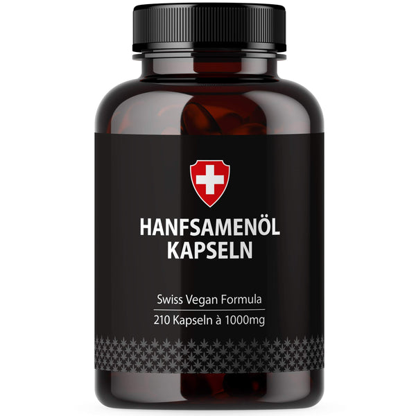 Kaņepju eļļa mīkstās želejas kapsulās | Augsta deva ar 1000 mg vienā kapsulā | Autors: Active Swiss | Aukstā spieduma izturēšanas laiks 210 dienas / 7 mēneši