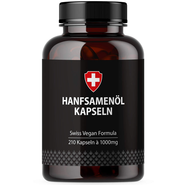Kaņepju eļļa mīkstās želejas kapsulās | Augsta deva ar 1000 mg vienā kapsulā | Autors: Active Swiss | Aukstā spieduma izturēšanas laiks 210 dienas / 7 mēneši