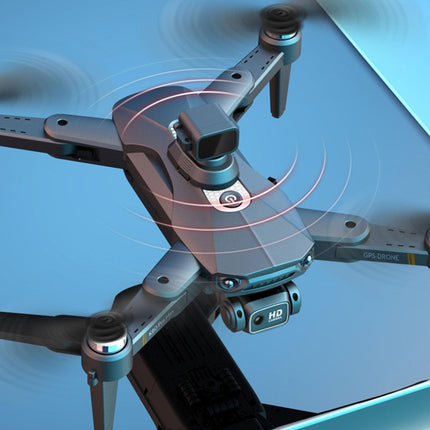 Drons ar kameru, salokāmi HD FPV droni ar 8K dubulto kameru bērniem un pieaugušajiem, RC kvadrokopters, WiFi FPV tiešraides video atbalsts, 800 M WiFi HD pārraide,