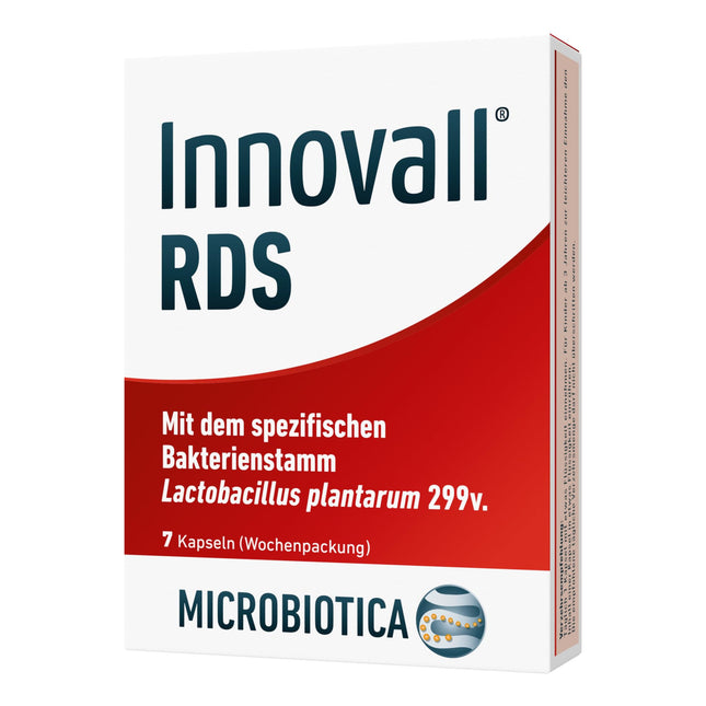 INNOVALL RDS - Uztura bagātinātājs ar specifisku baktēriju celmu Lactobacillus plantarum 299v, 28 kapsulas