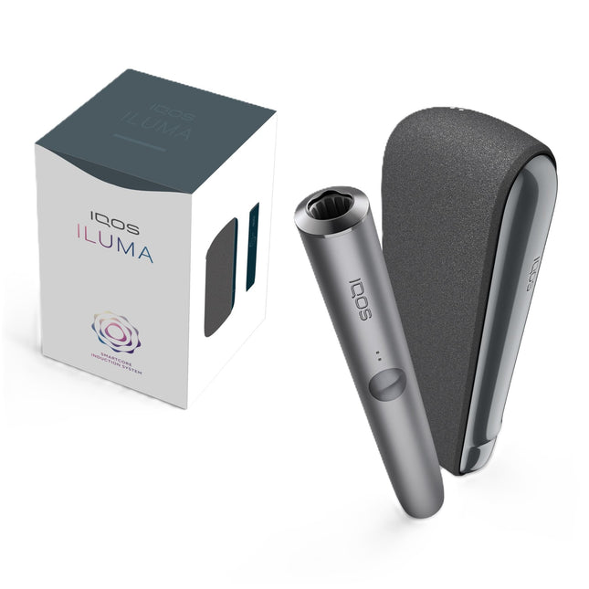 IQOS ILUMA komplekts oļu pelēkā krāsā - tabakas sildītājs (5 krāsās) - TEREA tabakas nūjiņām - mūsu labākā alternatīva cigaretēm