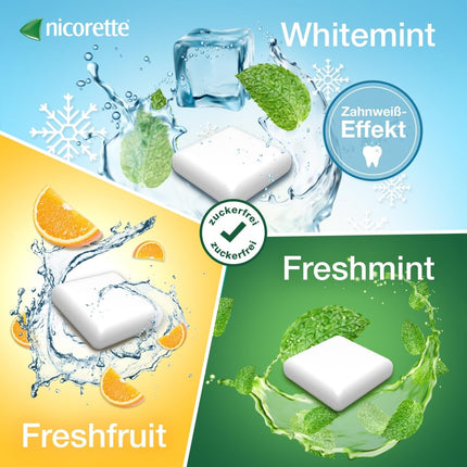 NICORETTE košļājamās gumijas iepakojums bez iepakojuma 2 mg svaigu augļu – nikotīna košļājamā gumija smēķēšanas atmešanai – augļu garša – 2 mg nikotīna – smēķēšanas atmešanai – 210 gab.