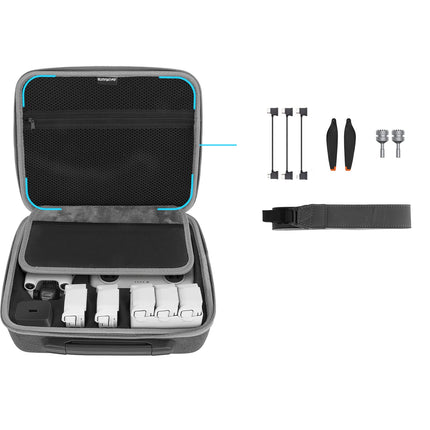 Hensych uzglabāšanas soma Mini 3 Pro dronam, tālvadības pults rokassoma, pārnēsājama pārnēsāšanas soma, plecu soma Mini 3 Pro drona piederumiem, kombinēta soma, moderna