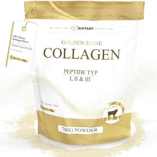 Kolagēna pulveris 700g | 100% tīrs kolagēna hidrolizāts | Peptīdi 1–2–3 | Lieliska šķīdība | 100% tīrs un oriģināls | Bez piedevām | Bezgaršīgs