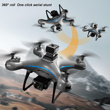 Drons ar 4K kameru, 50x tālummaiņu, 4K HD WiFi tiešraides video, tālvadības kvadrokopters, šķēršļu apiešana 4 virzienos, 360 grādu pagriezieni, inteliģenta lidošana, zēniem un meitenēm