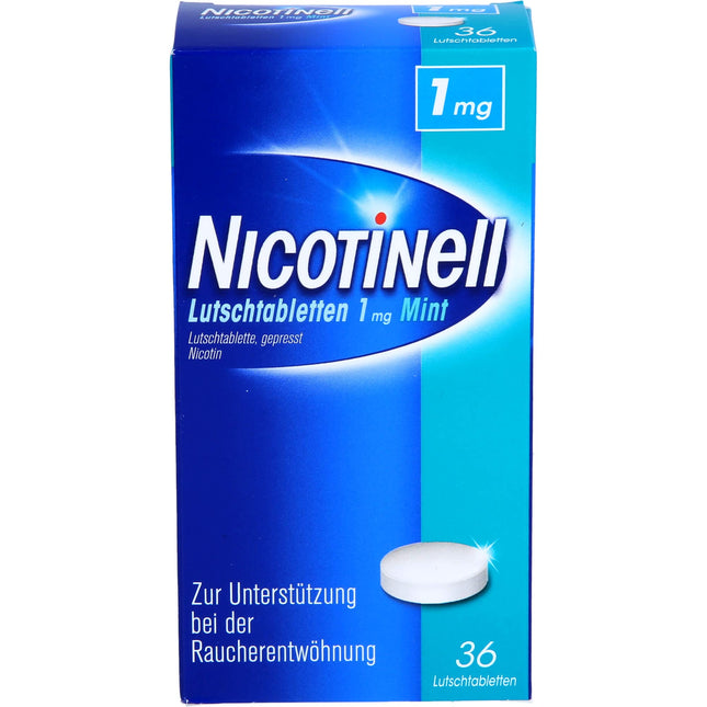 Nicotinell sūkājamās tabletes 1 mg piparmētru