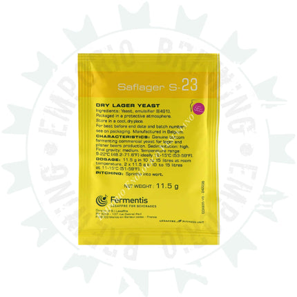 Fermentis Saflager S-23 11,5 g apakšējās fermentācijas alus raugs